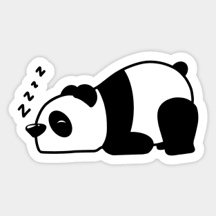 Sleeping Panda Sticker